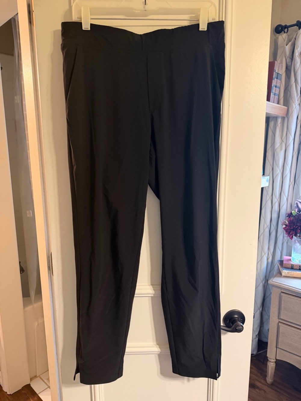 Athleta Brooklyn Black Stretch Pull-On Pants